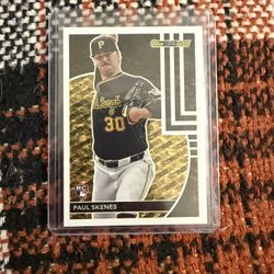 2024 Topps Update Series Black Gold Rookie Paul Skenes 