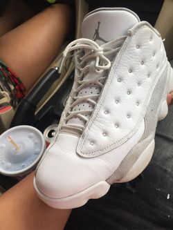 Jordan 13s platnum “Sz 9