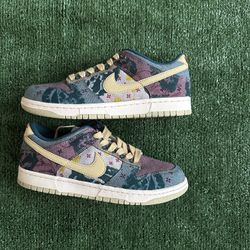 🌱 Nike Dunk Low “Community Garden” | Size 7.5 | 9/10 Condition