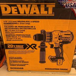 Dewalt Xr 1/2 Hammer Drill 3 Speed 