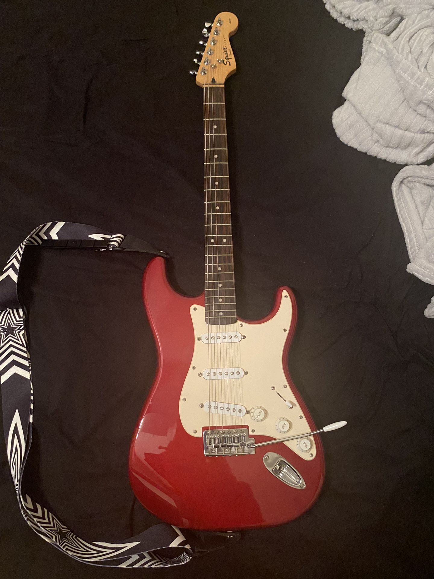 Fender Squire Strat Electric Guitar
