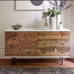 West Elm Reclaimed Wood Modern Dresser - Perfect Condition