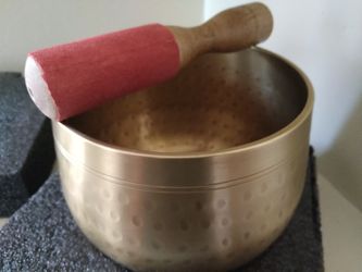 Gold Color Deep Brass Singing Bowl
