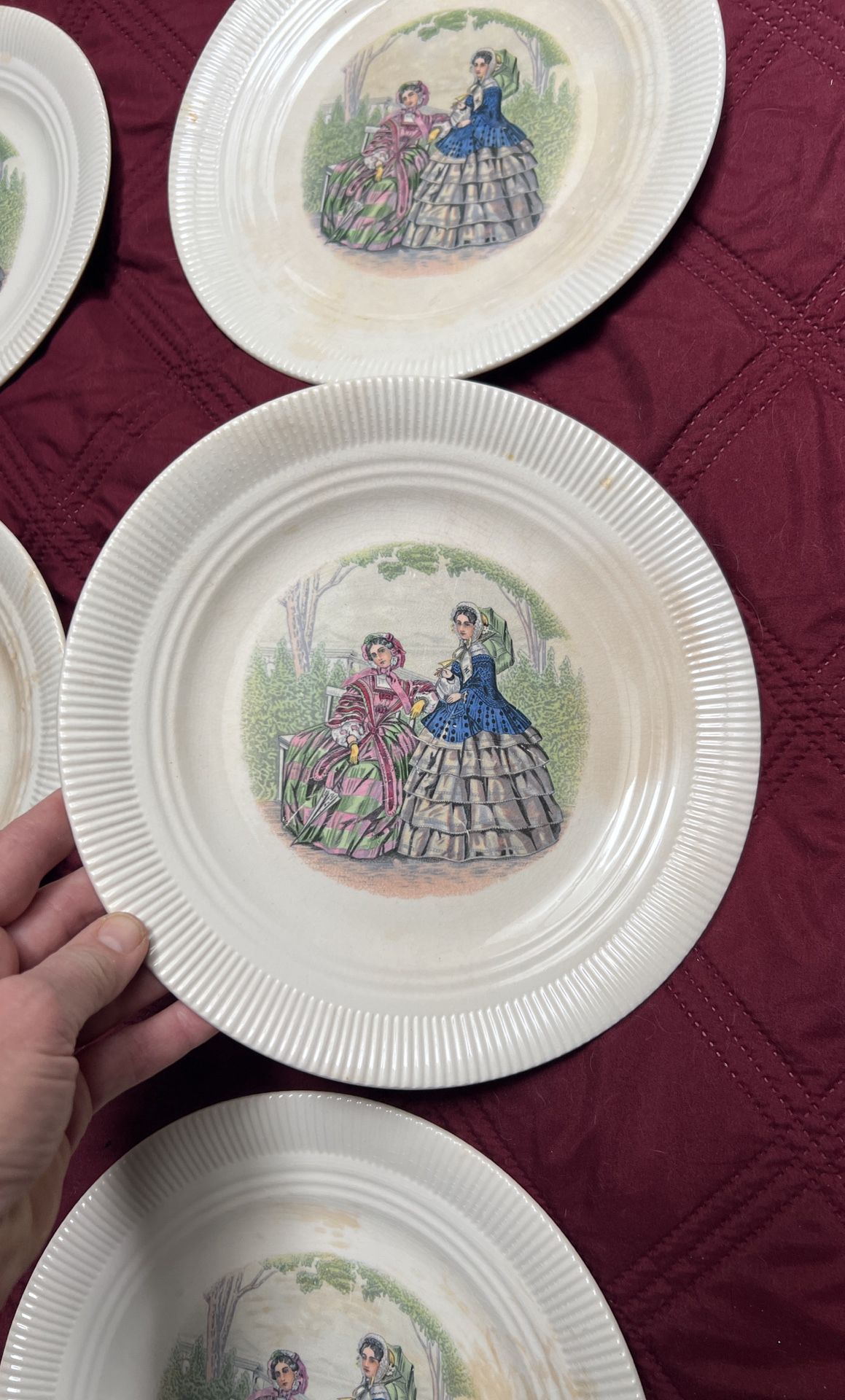 Godey’s Prints Plates 6 Set
