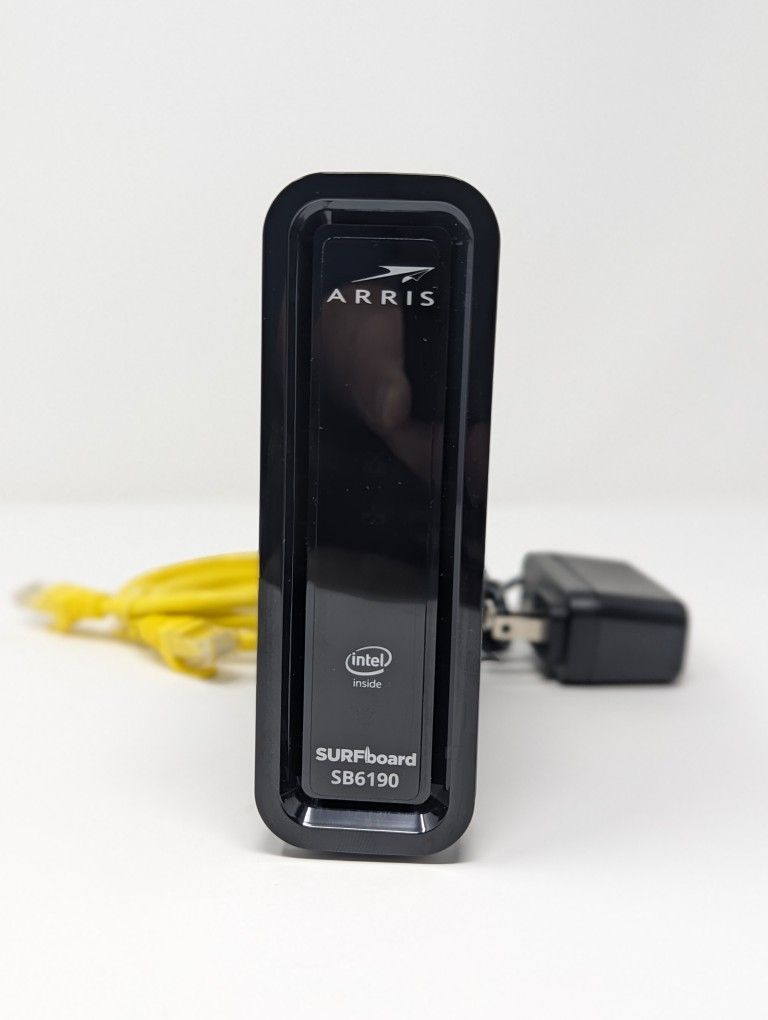 ARRIS SURFboard SB6190 DOCSIS 3.0 32x8 Gigabit Cable Modem | Cox Comcast Spectrum Xfinity