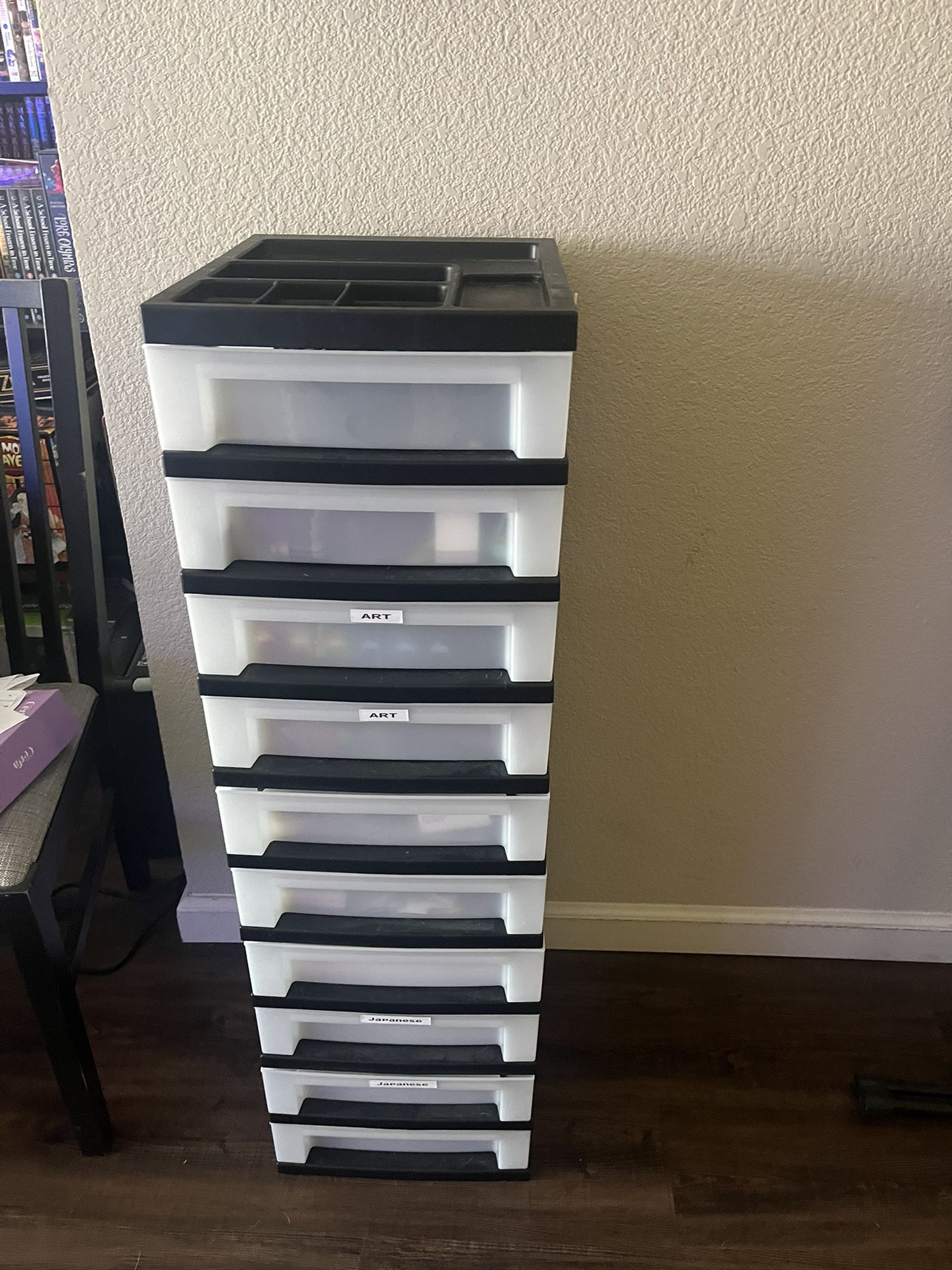 Plastic Drawer Storage