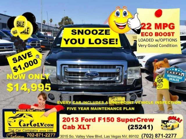2013 Ford F150 SuperCrew Cab