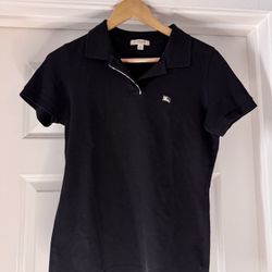 Burberry Black Polo 