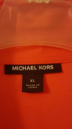 Men's new Michael Kors XL shirt