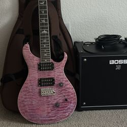 PRS SE Custom 24 Guitar w/ Amp