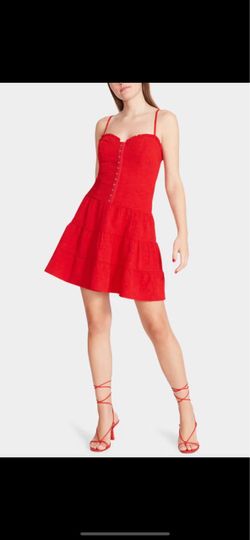 Red Corset Mini Dress