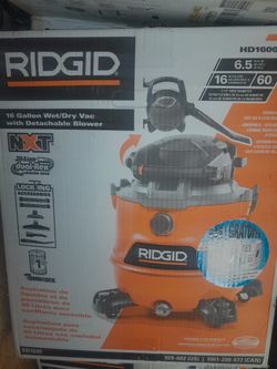 Ridgid Dry And Wet Vac With Blower