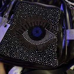 Evil Eye One Of A Kind Backpack And Purse