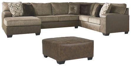 Brand New Sectional with Ottoman 