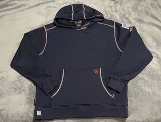 Ariat FR Navy Hoodie Sweatshirt