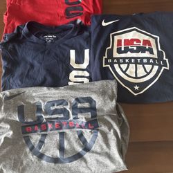 Nike Basketball Tee – Red – Size M– Athletic Training Shirt