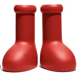MSCHF Authentic BIG RED BOOTS 