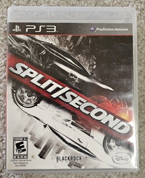 Split/Second Game For PlayStation 3 CIB