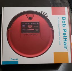Bobsweep Red Robotic Vacuum