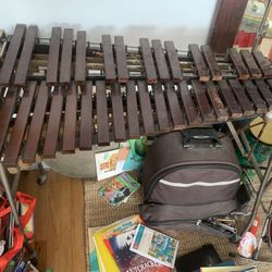 Kosth 3 Octave Marimba Xylophone Model 116 Vintage Made In Japan Percussion Jazz