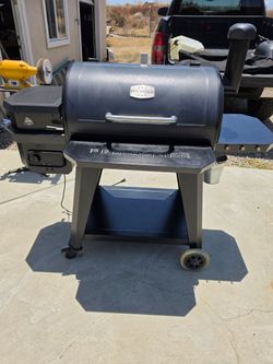 Pit Boss Pro Series wood pellet smoker and grill.