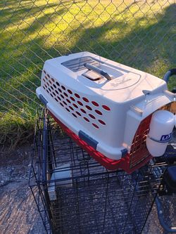 SMALL CAGE WITH BOTTLE 