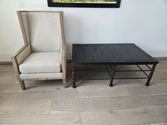Chair and Coffee Table