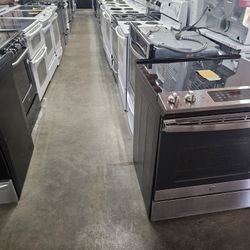 Nice Certified Gently Used Appliances Samsung Whirlpool LG BOSH GE Maytag Electrolux Frigidaire Refrigerator Oven Stove Washer Dryer Stackable Free Wa