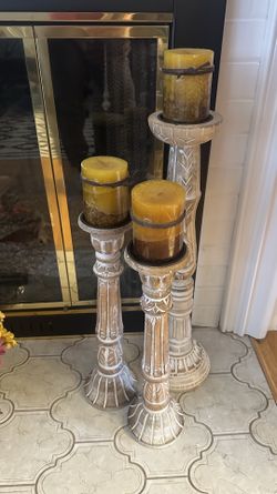 Candle stand with the candle