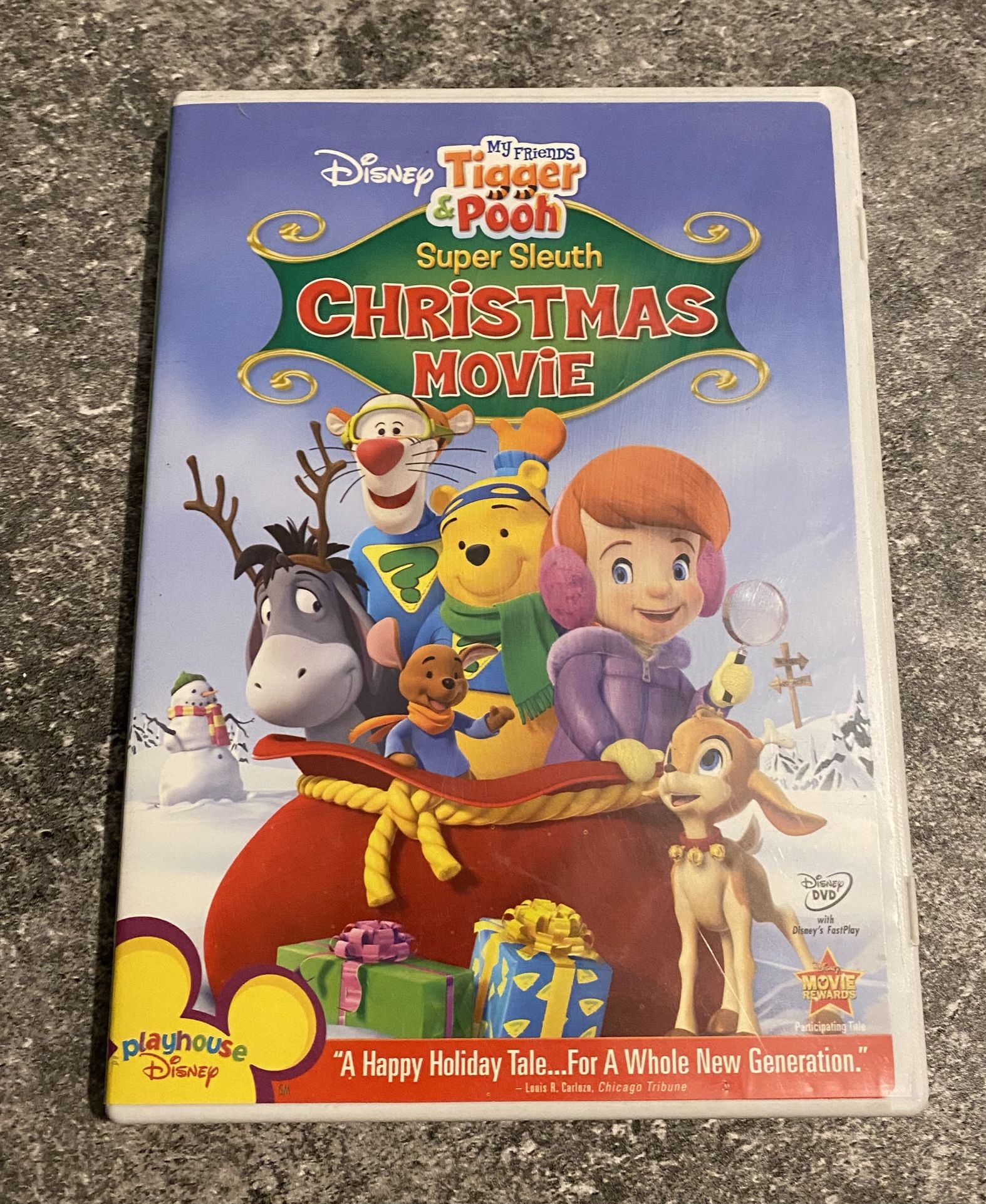 My Friends Tigger and Pooh Super Sleuth Christmas Movie (DVD, Disney) - K8