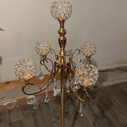 gold Crystal Decor