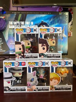 Demon slayer Funko Pops
