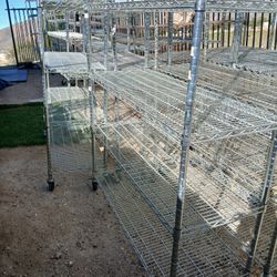 Metal Racks With Wheels