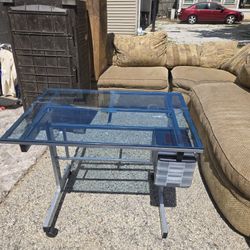 Glass Draft/Art Desk