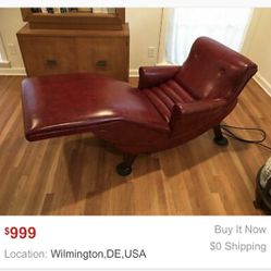 Vintage 50s Massage Chair