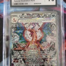 Charizard EX Obsidian Flames (223/197) (CGC Gem Mint 10)