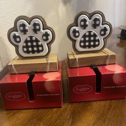 St Nicholas Pet Stocking Holders (set)