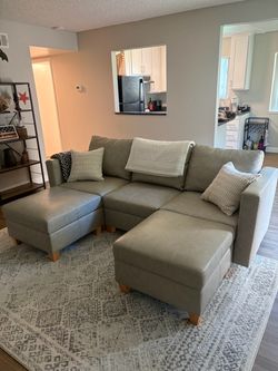 Modular sectional sofa