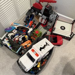 Toy Cars, Trucks, WWE 