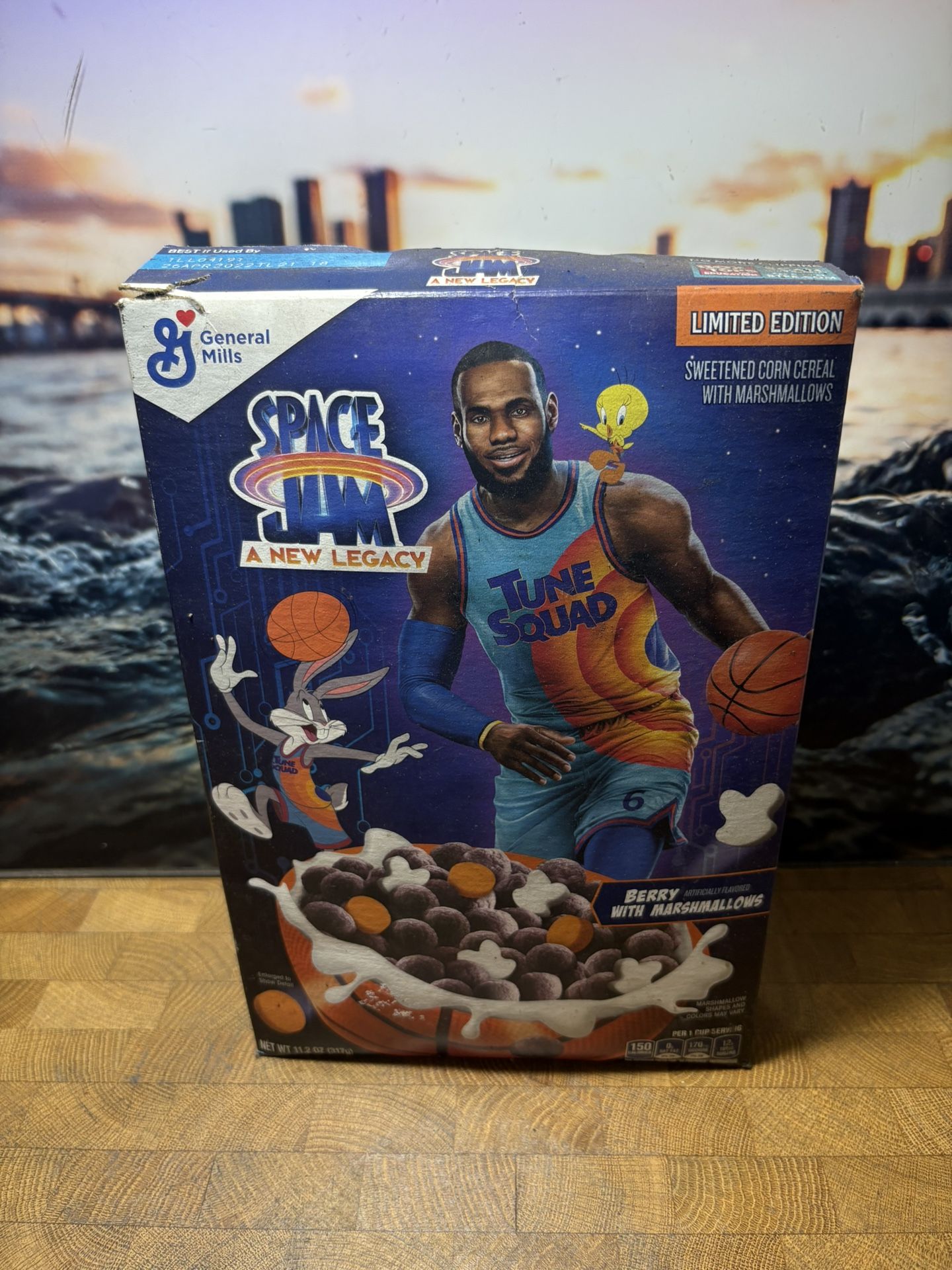 General Mills Space Jam Legacy Lebron James Cereal