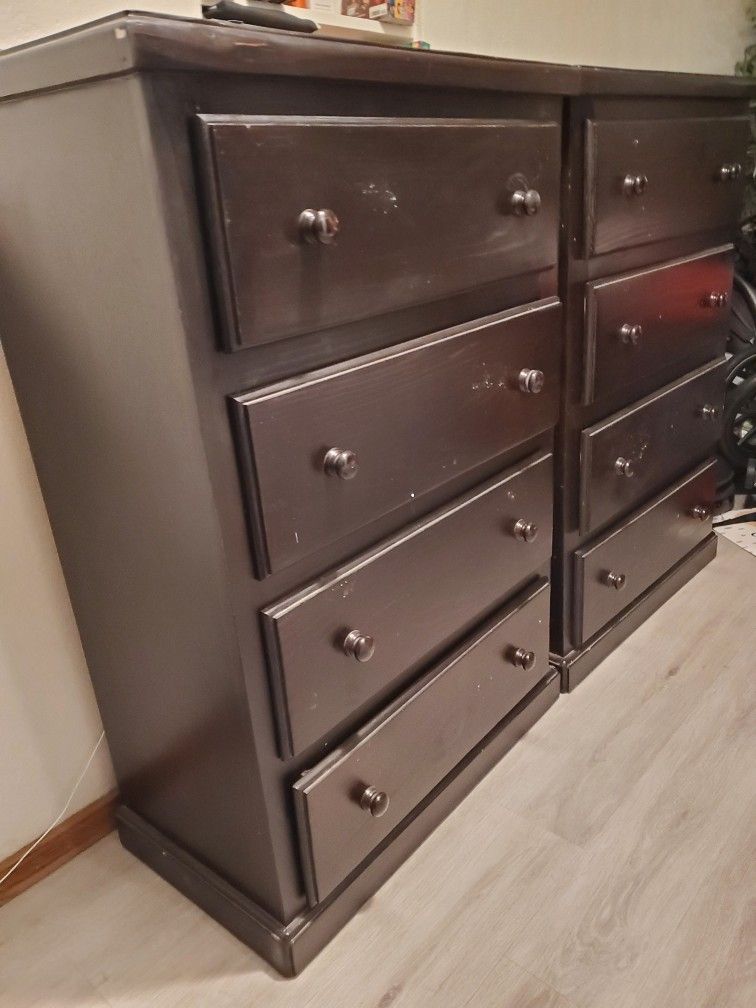Two Sturdy Dressers 