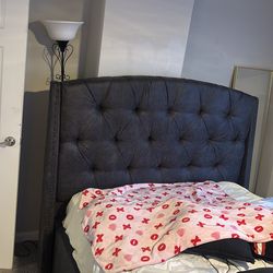 Queen sized Upholstery Bed *Break up special *