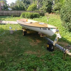 13' Banshee Sailboat With Trailer And Cover Ready To Sale!!! 