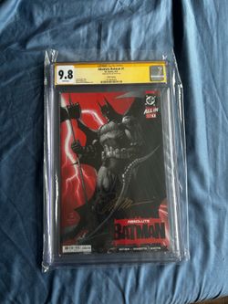 Absolute Batman 1 Fifth Print CGC 9.8 Jim Lee Signed