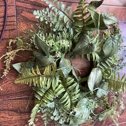 Grandinroad Greenery 4 Small Wreaths 