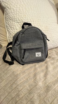 New Mini Herschel Grey Backpack