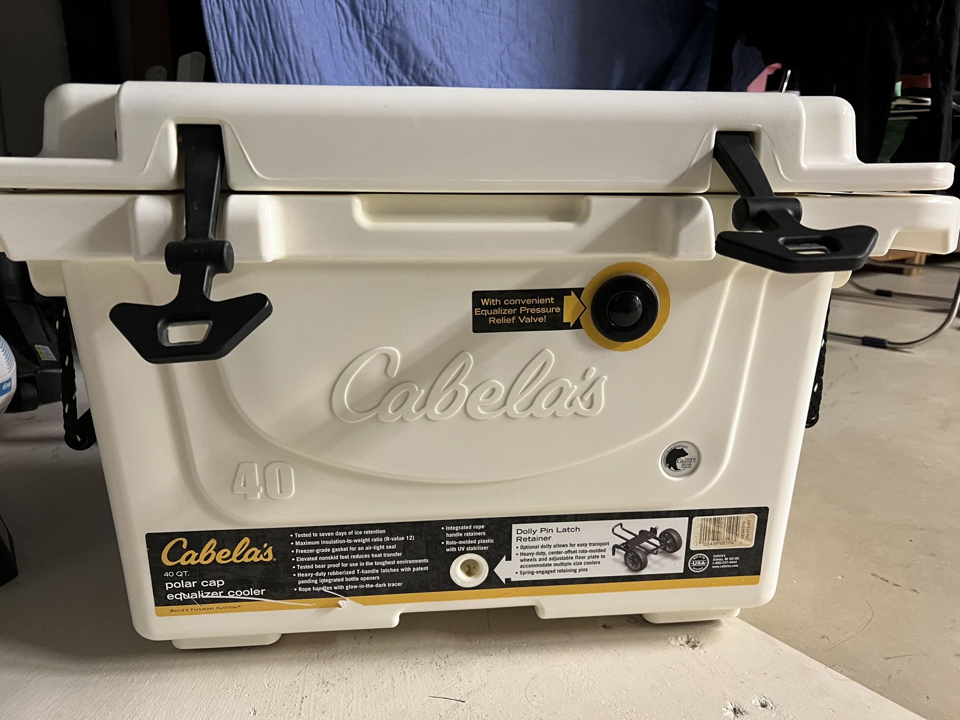 Cabela's® Polar Cap® Equalizer 40-Quart Cooler