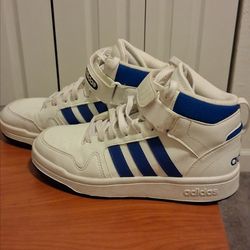 Adidas postmodern mid clouds size 5
