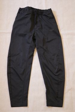 Nike Sportswear Men's Medium Black Woven Track Pants Tapered Joggers AR3221-010
