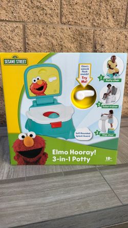 Elmo Hooray 3-in-1 potty